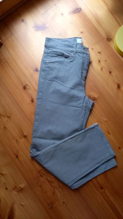 Damen Jeans oliv Grösse 42 Angels neuwertig