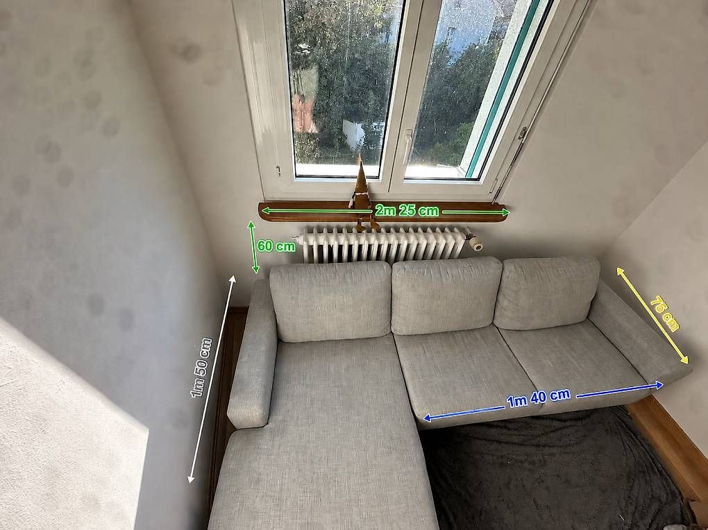 Sofas: Ecksofa zu verschenken – D'occasion à Grenchen par kis_dh2n 1