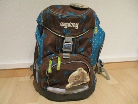 Schulthek mit Katzen von Ergobag