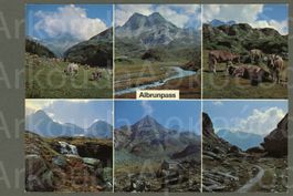 AK color Binntal VS Albrunpass,Ofenhorn, 6-fach-Multi ≈ 1981