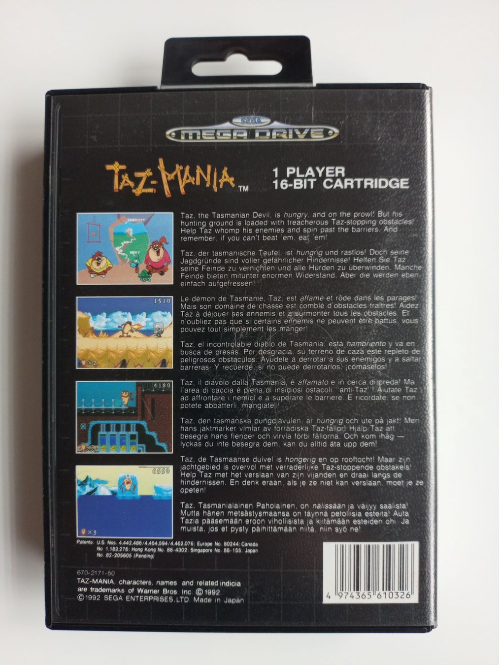 Giochi: Taz-Mania - Sega Mega Drive – Usato da Spiez venduto da egonolsen 1