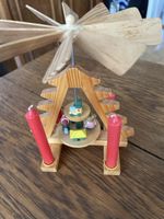 Alte Weihnachtspyramide, Holz, Vintage Deko.