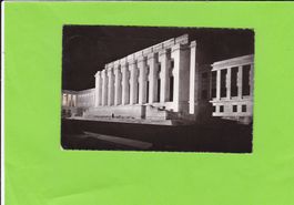 Genève. Le Palais des Nations Unies illuminée