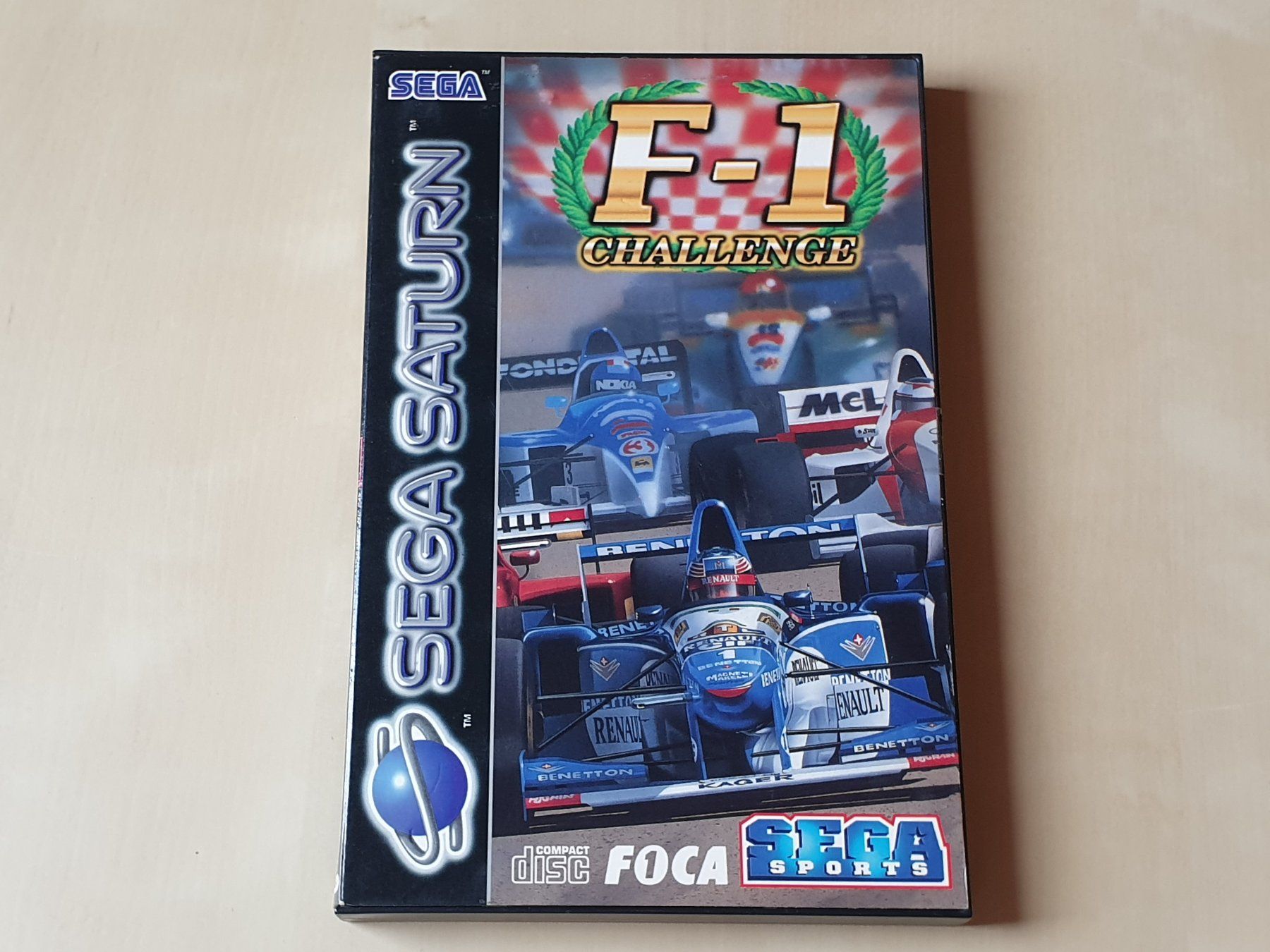 Sega Giochi: F-1 Challenge Sega Saturn – Usato da Stansstad venduto da collectorsshop