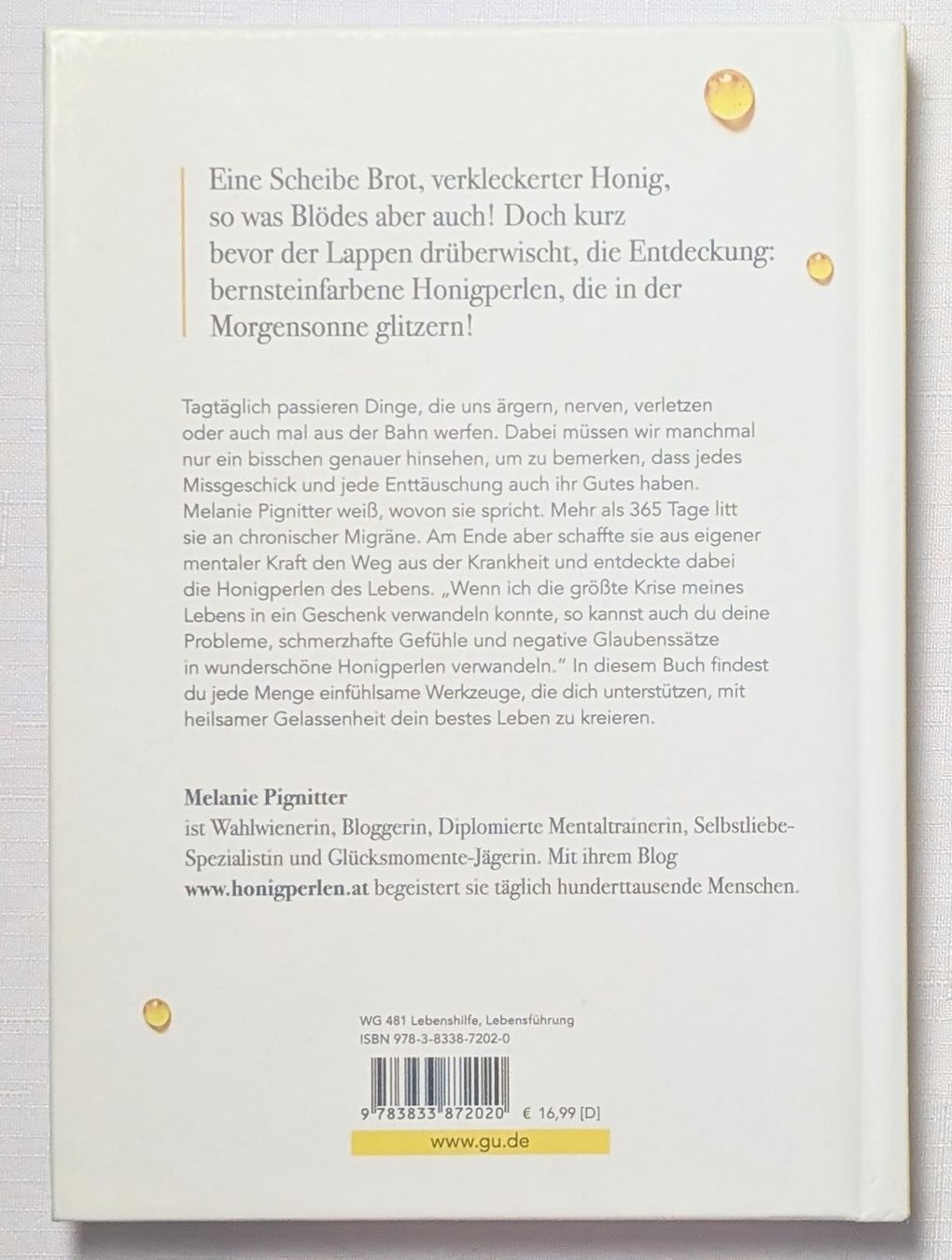 Bücher: Honigperlen - Melanie Pignitter – Neu (gemäss Beschreibung) aus Wängi von ABIZONE-86 1
