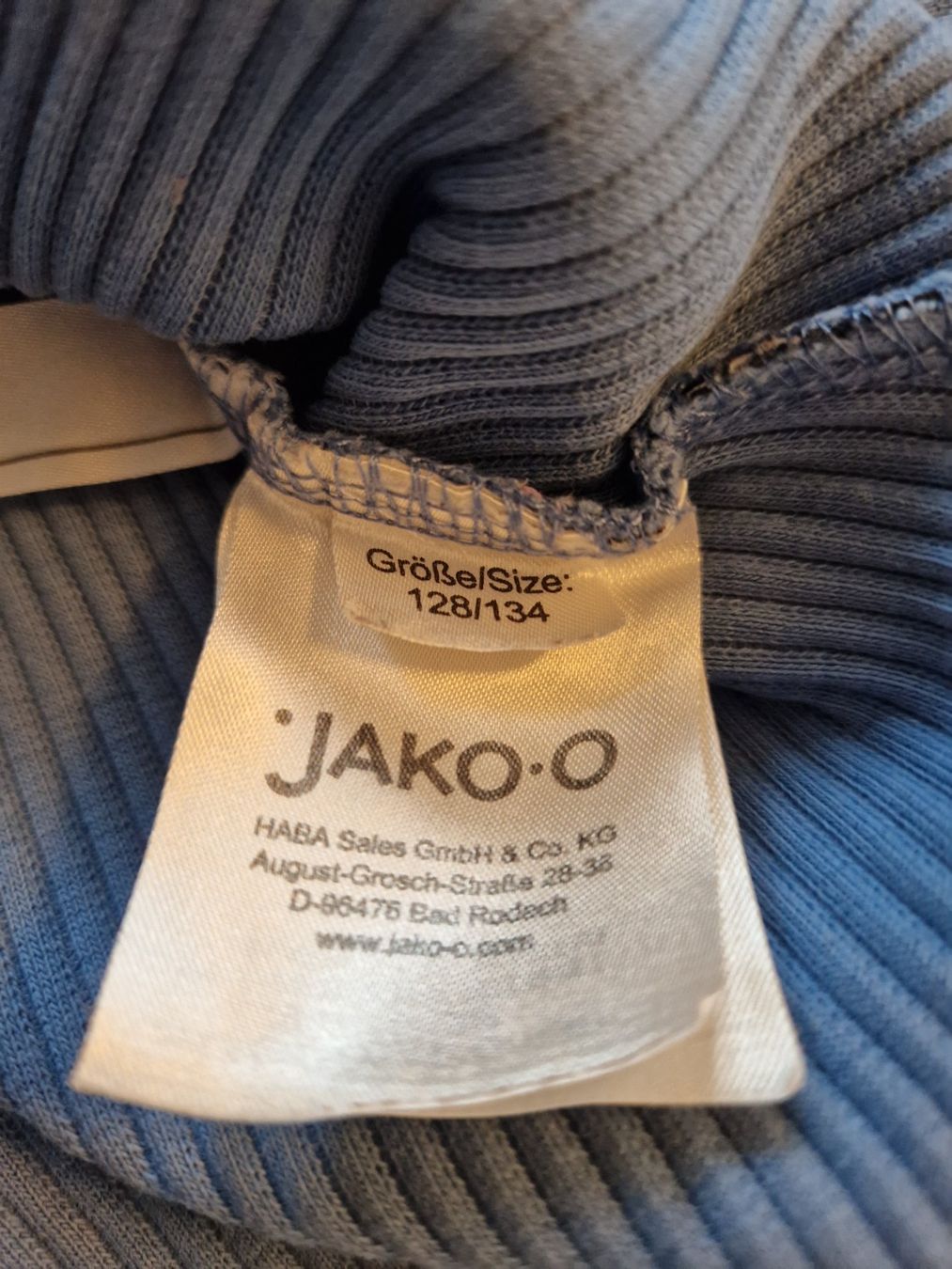 Jako-O Vestiti & Gonne: Jakoo Kleid blau 128 / 134 – Usato da MUEHLAU venduto da ibo_5c7d 1