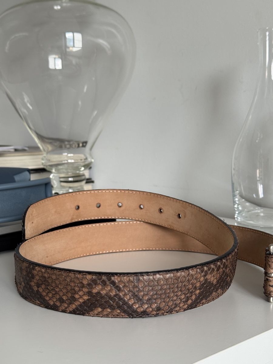 Cinture: Leather belt – Nuovo (secondo la descrizione) da Paradiso venduto da viorea 2