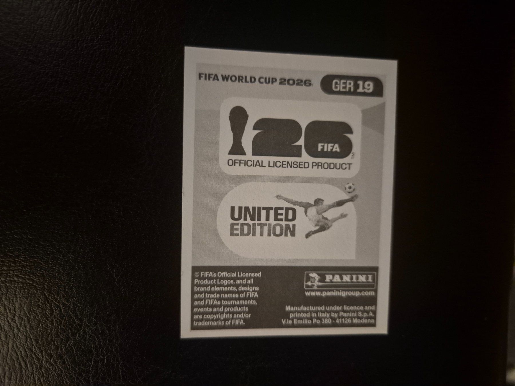 Panini Carte collezionabili: Panini WM 26 GER 19 – Nuovo (secondo la descrizione) da Rorschacherberg venduto da AJ3108 1