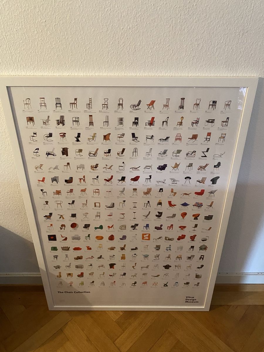 Foto & Immagini: Design Vitra Poster mit Rahmen – Nuovo (secondo la descrizione) da Olten venduto da sportwelt 5