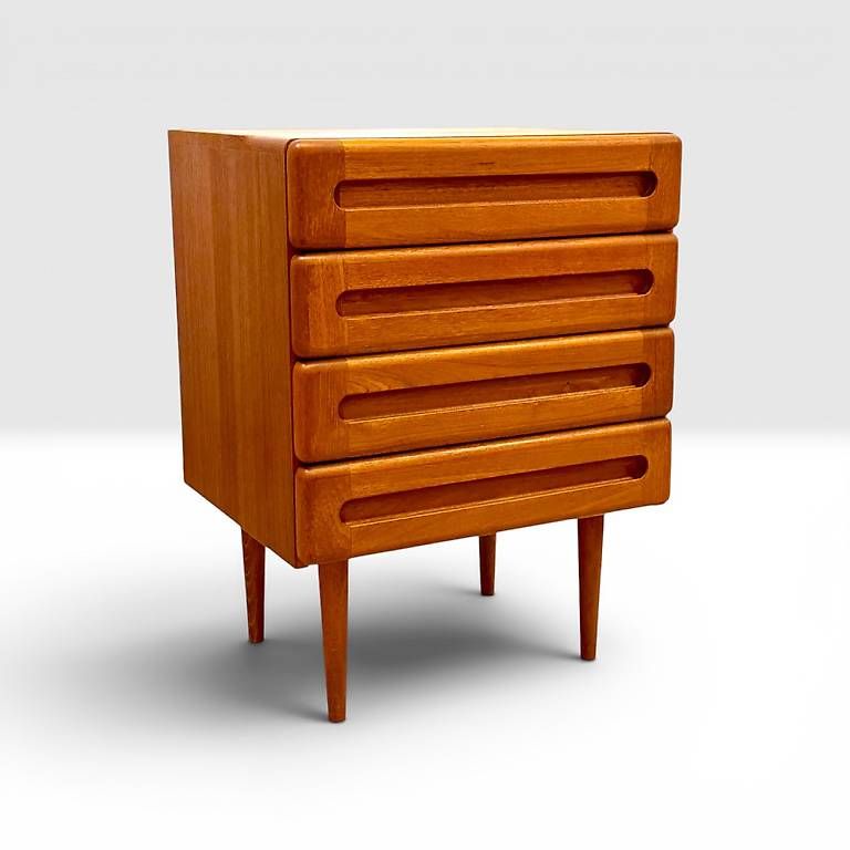 Commodes: Mid Century dänische teak Kommode – D'occasion à basel par vintory.ch 2