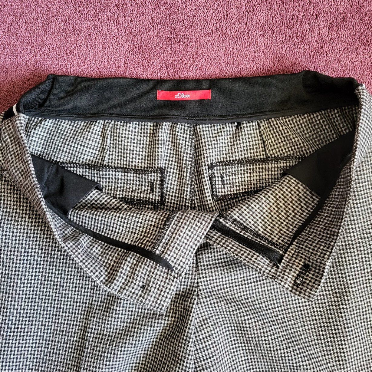 S.Oliver Hosen: Stoffhose Karo S.Oliver gr. 40/L – Gebraucht aus Au SG von SElena89 7