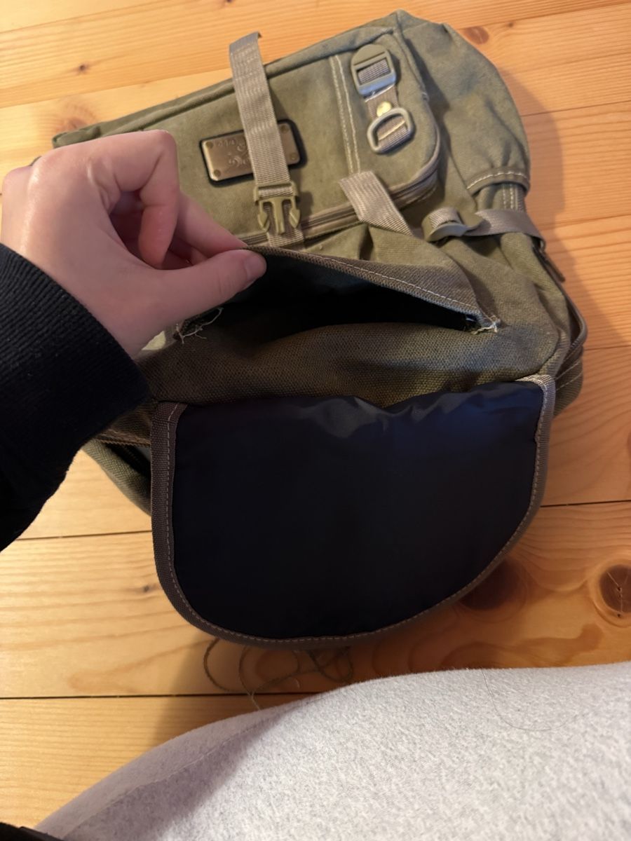 Zaini: Khaki Rucksack, viel Stauraum, aus Kuba – Usato da Wetzikon ZH venduto da jil_5x6r 3