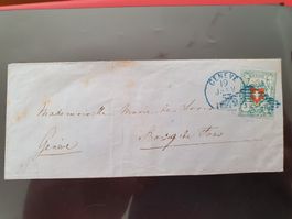 Brief nach Genf aus dem Jahr 1853