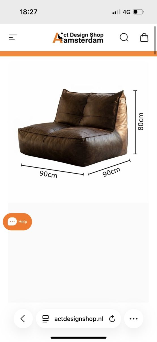 Poltrone: Sitzsack 'Togo Style' – Usato da Hergiswil NW venduto da Kylee 1
