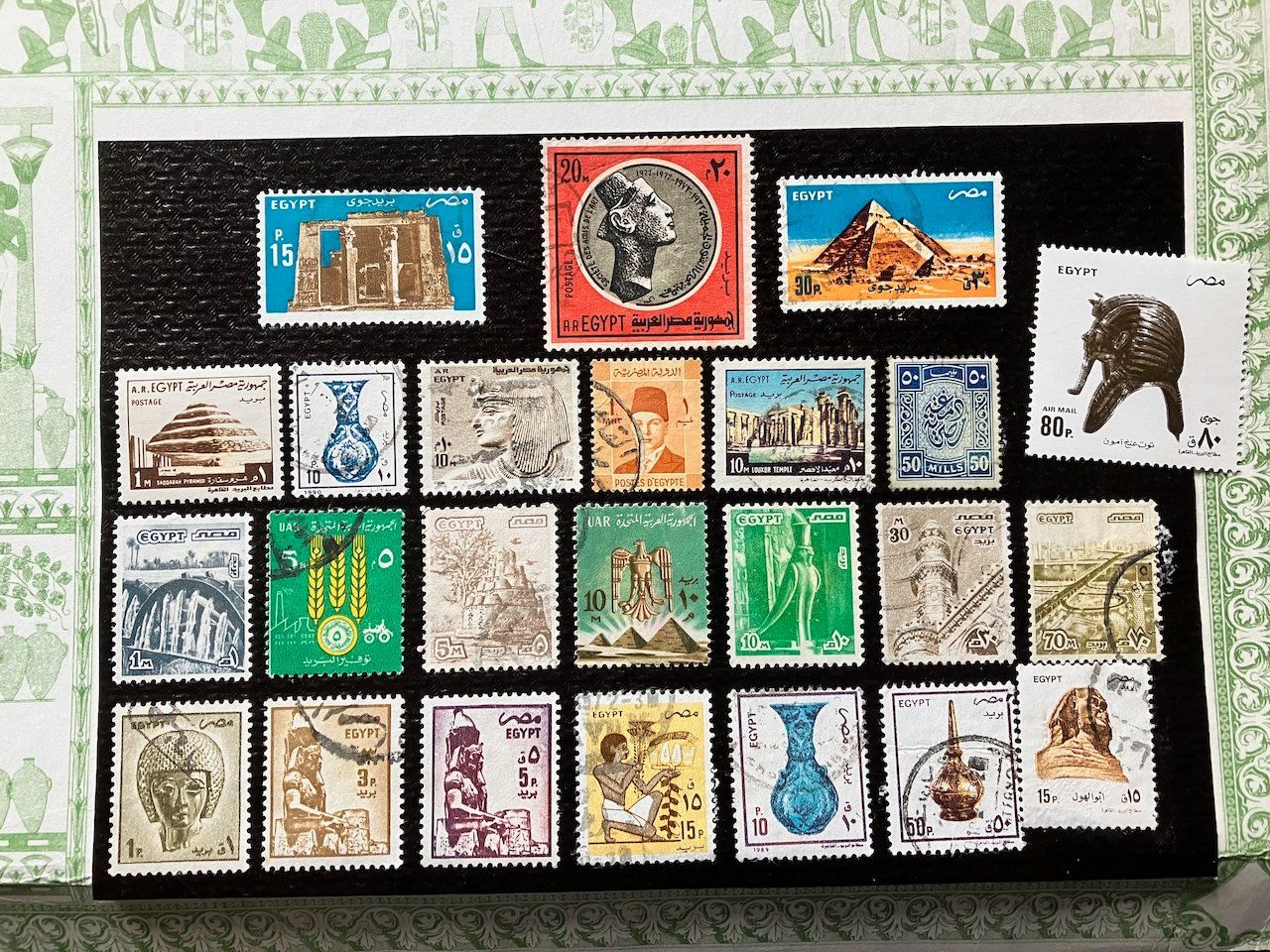 Tutti i francobolli: Lot Aegypten gestempelt und postfrisch – Usato da Nesslau venduto da zueri6 2