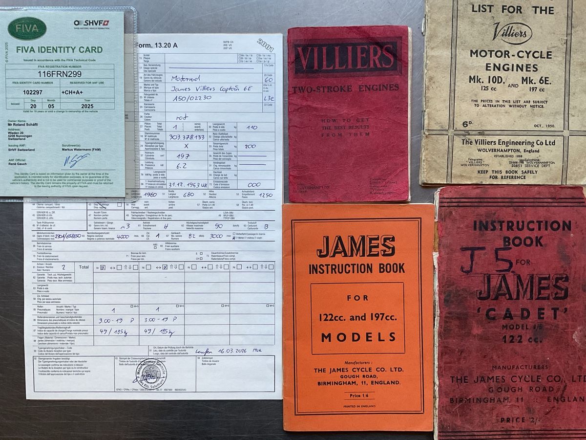Strada: Oldtimer James Captain 6E 1953 – Usato da nunningen venduto da rolli-mas 7