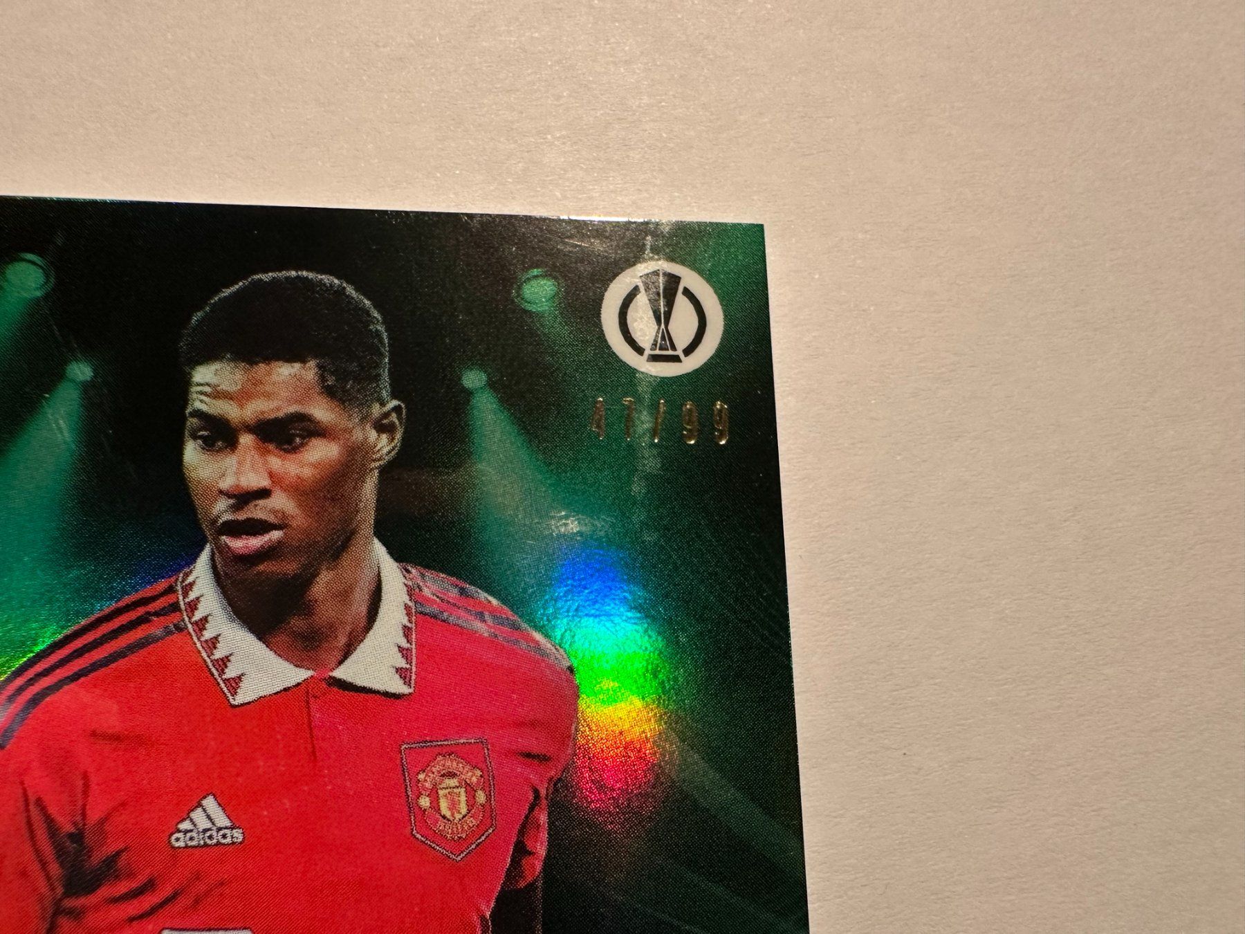 Topps Carte collezionabili: Marcus Rashford 2023 Topps Showtime 47/99 – Usato da Hagendorn venduto da Pokecollectorch 2