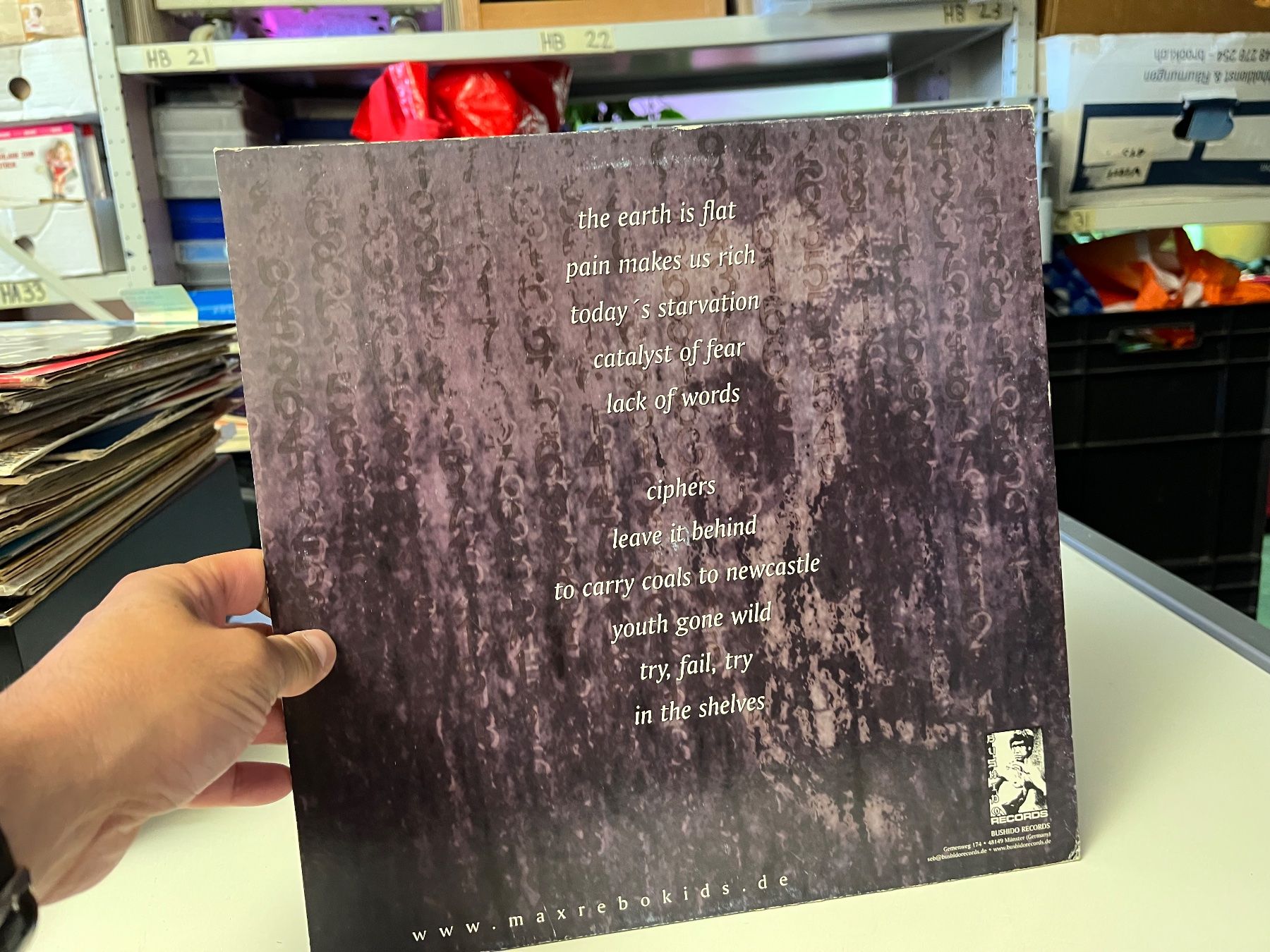 Dischi in vinile: Max Rebo Kids - Ciphers - HH31A – Usato da Küsnacht ZH venduto da hardrock.earth 1