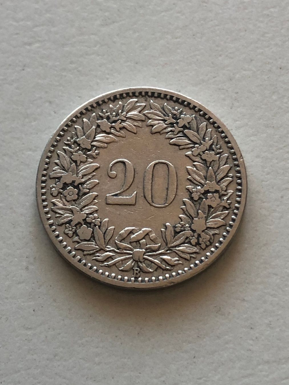 Tutti le monete: 20 Rp. 1896 – Usato da Schötz venduto da Odpa 1
