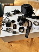 Sony Alpha 290 DSLR Kamera mit viel Zubehör