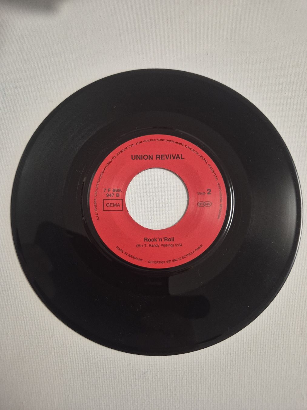Schallplatten: Union Revival  - Warum - Single 7  – Neu (gemäss Beschreibung) aus Uster von newwave0 3