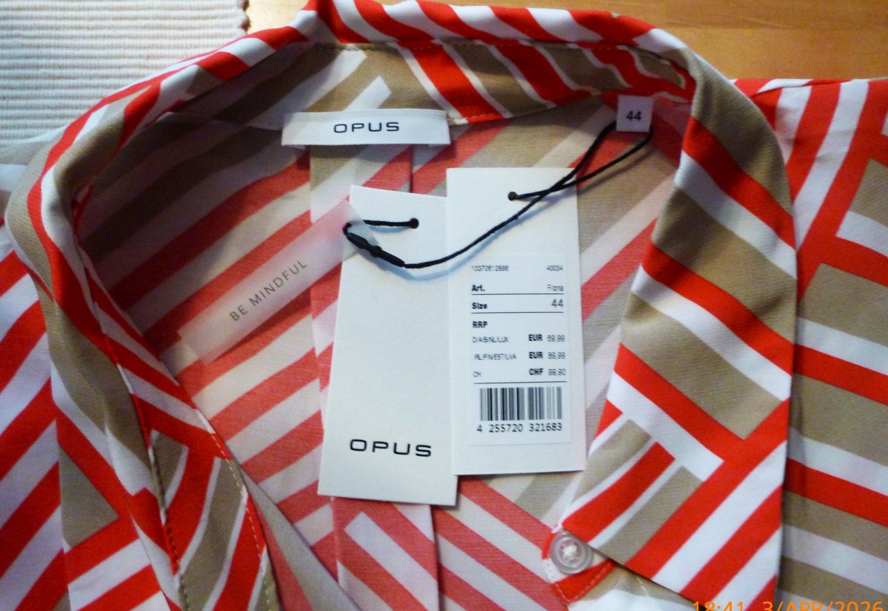 Opus Camicette: OPUS BLUSE NEU GR.44 MIT PREISSCHILD – Nuovo (secondo la descrizione) da Läufelfingen venduto da Kamari 1