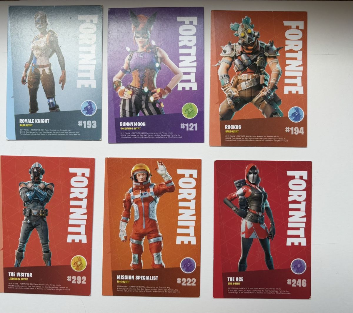 Karten: 6 Fortnite Karten – Gebraucht aus Basel von JM_Cards 1
