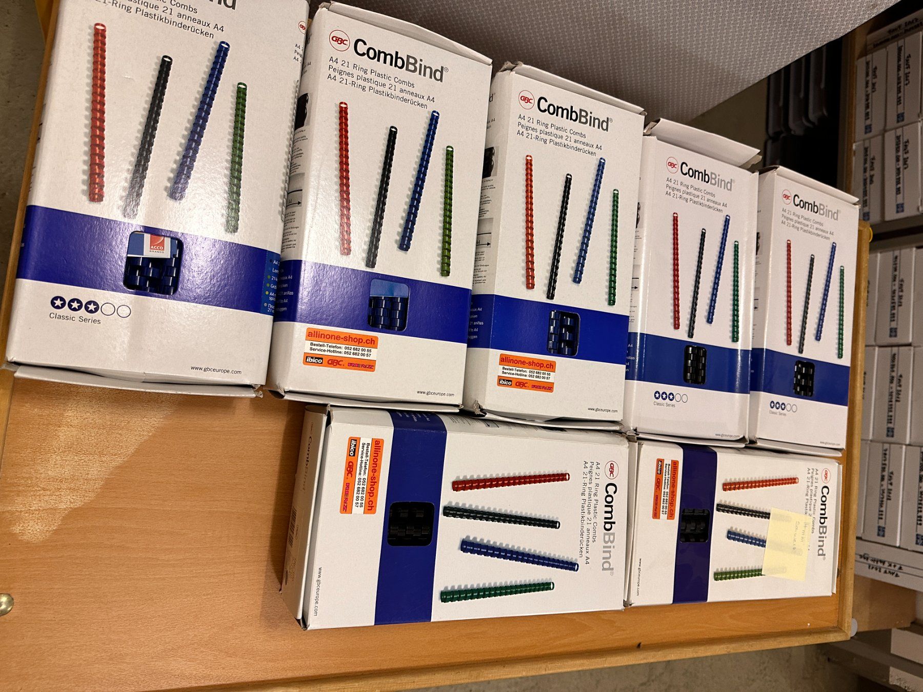 Fogli trasparenti: GBC CombBind A4 Plastikbinderücken & HiClear Deckblätter – Usato da Konolfingen venduto da mar_bp56 2