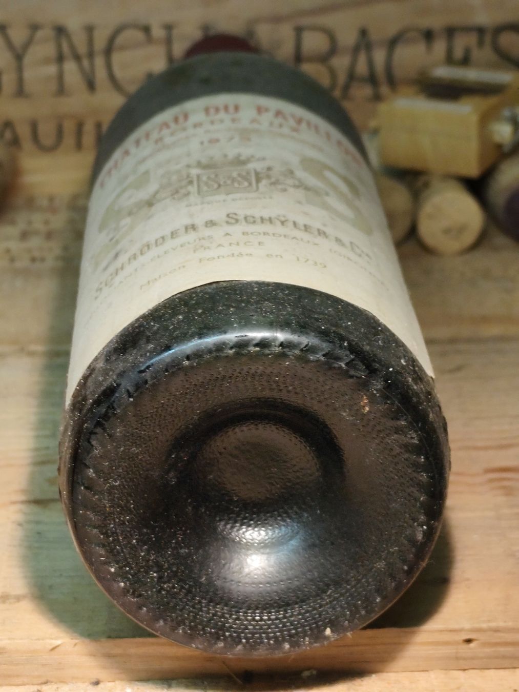 Vino: 1973 Chateau du Pavillon Bordeaux – Nuovo (secondo la descrizione) da Büsserach venduto da Vintage-vins 3