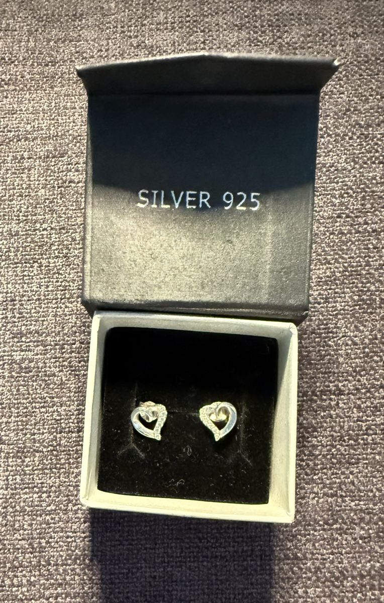 Christ Boucles d'oreille: Ohrstecker Herzform Silber 925 – D'occasion à Kloten par S_m00
