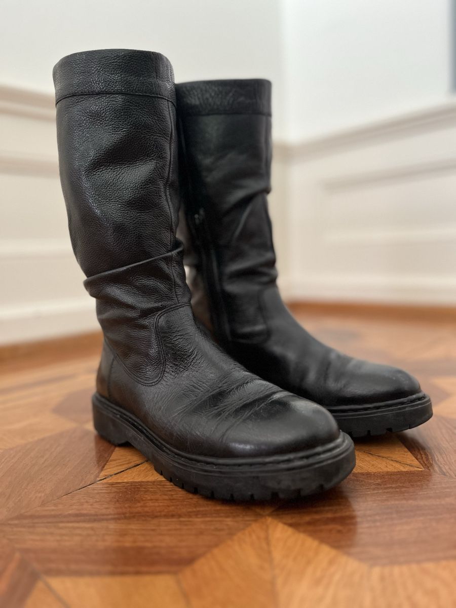 Geox Scarpe da donna: Bottes en cuir GEOX – Usato da Lausanne venduto da micou47