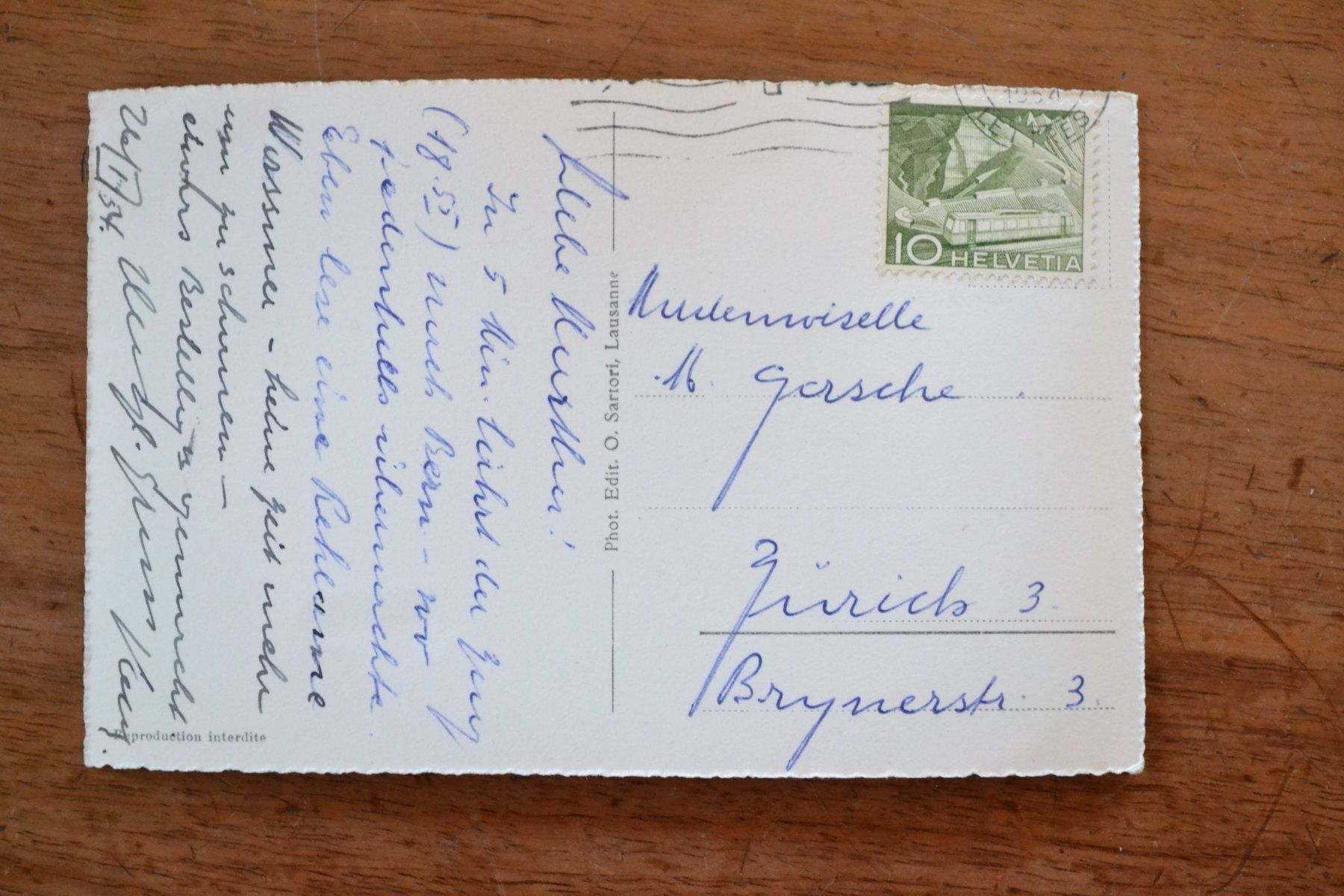 Cartoline postali: AK Fribourg FR – Usato da Beinwil am See venduto da kajak55 1