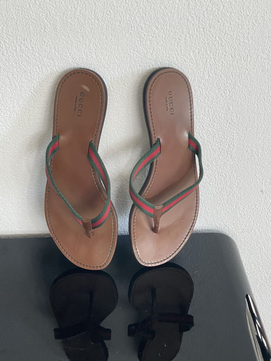 Gucci Scarpe da donna: Gucci GG Thong Web sandals size 40 – Usato da Richterswil venduto da Prangins9 4