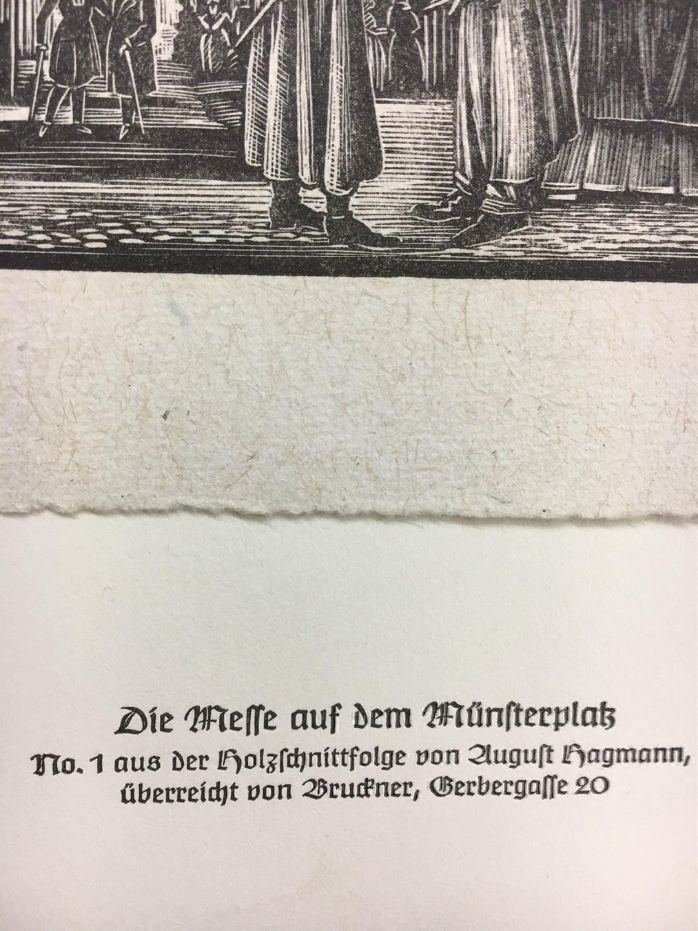 Xilografie: Basel, 3 Holzschnitte  ungerahmt – Usato da Lausen venduto da Zotty1 1