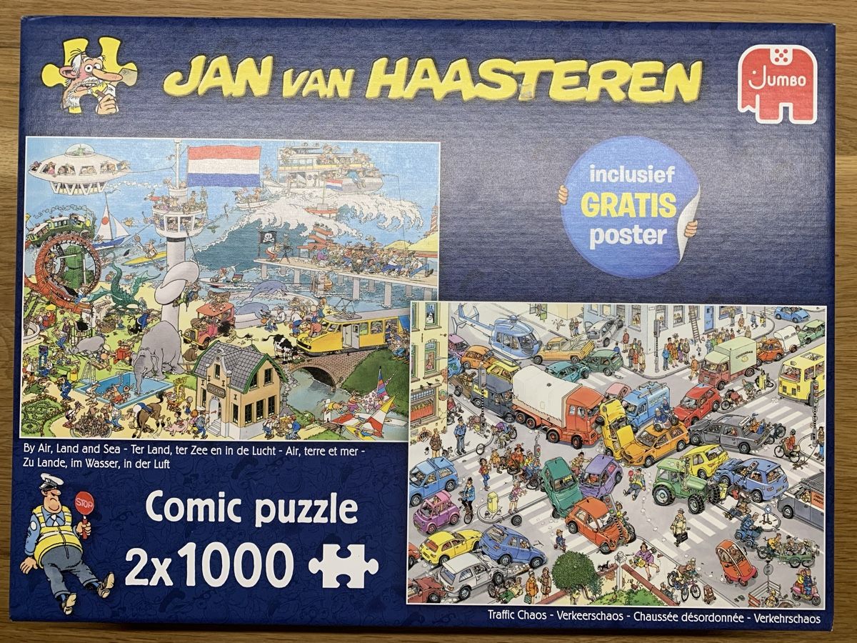 Puzzle: Jan van Haasteren Puzzle 2x1000 – Usato da Thun venduto da Chrabu