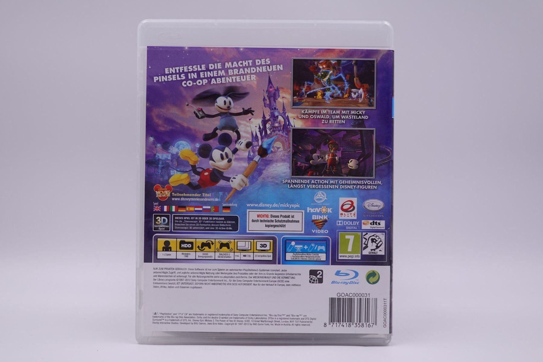 Disney Giochi: Micky Epic die Macht der 2 (PS3) – Usato da Herisau venduto da ZelliZone 2