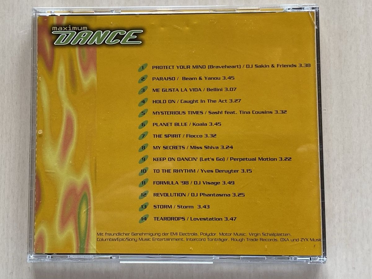 CDs: Maximum Dance Vol. 7, 8, 10, 11 & 12 – Gebraucht aus Oberried Brienz von Chyara 3