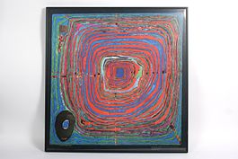 Hundertwasser Kunstdruck, Der grosse Weg