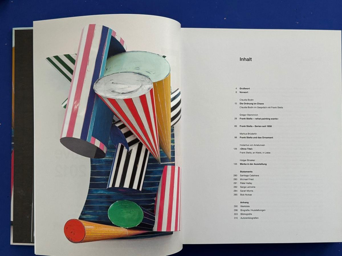 Libri: Frank Stella - Die Retrospektive - Werke 1958- 2012 – Usato da Adliswil venduto da buch_und_kunst 2