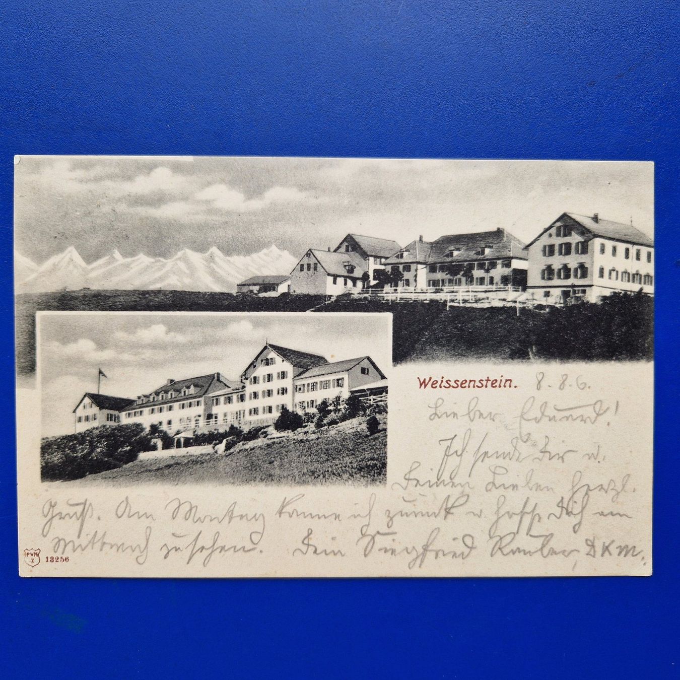 Cartoline postali: Weissenstein bei Solothurn  1906 – Usato da Flums venduto da Guscha1