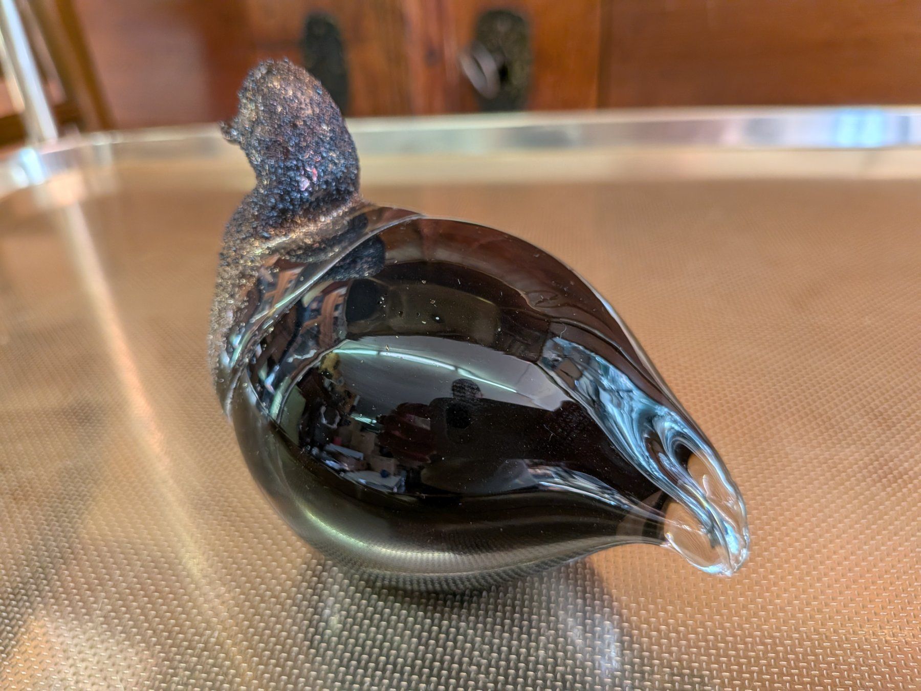 Statuette: Vogel Glasvogel Jussis Glas – Usato da Emmen venduto da Brockofsky 3