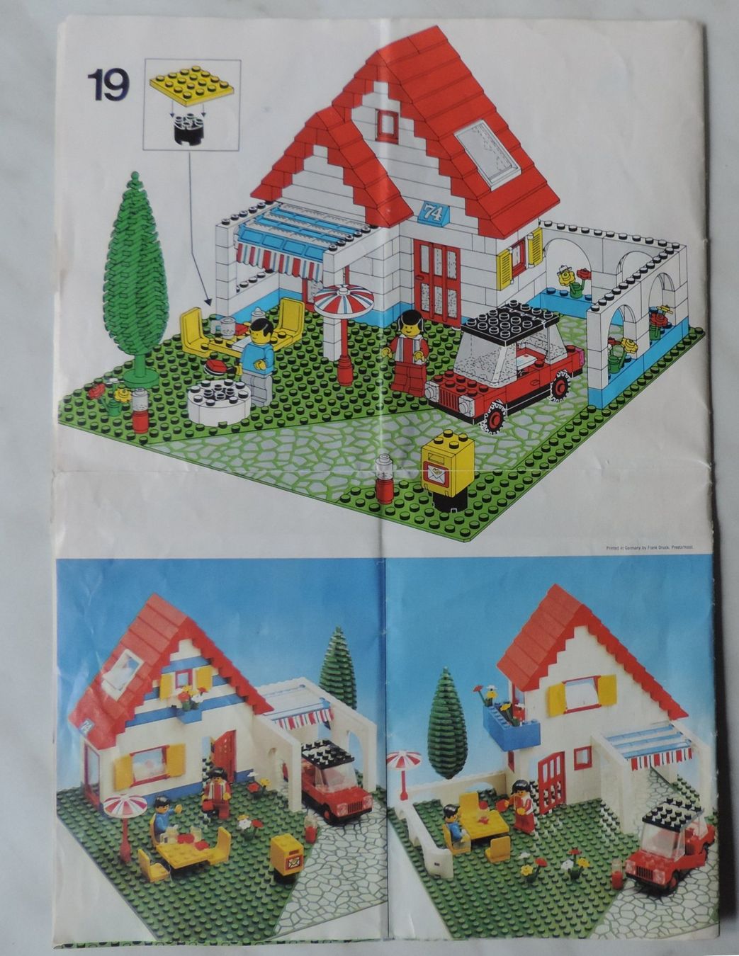 Lego Giocattoli: Ferienhaus, Set 6374 (1983) – Usato da Burgdorf venduto da ursla50 8