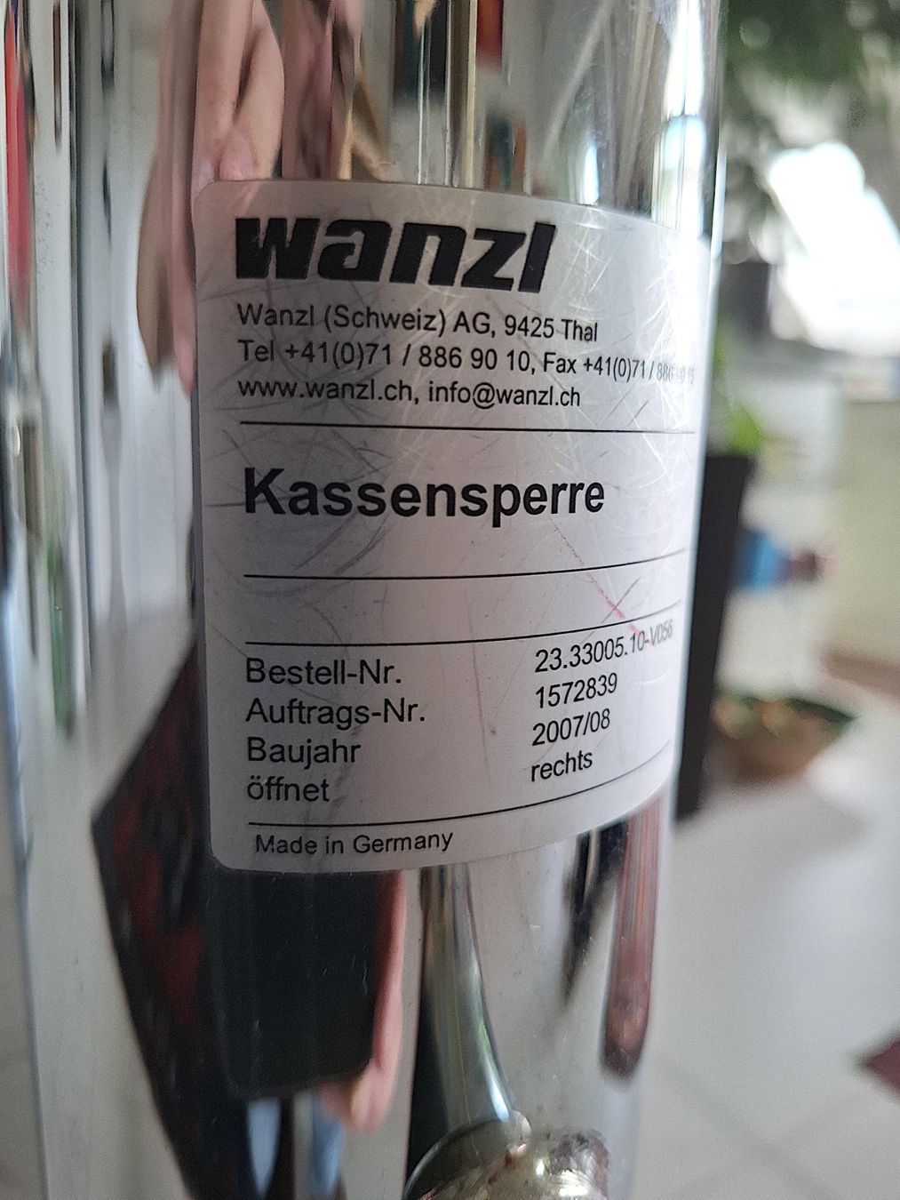 Ringhiere: ABSPERRUNG- SCHWENKBÜGEL – Usato da Lyss venduto da KALEO 4