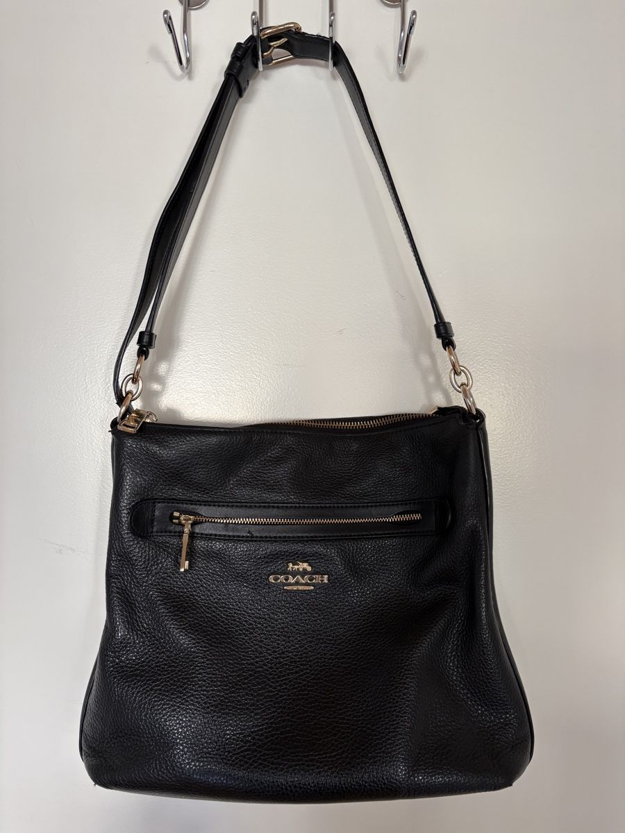 Taschen: COACH Black Leather Bag  – Gebraucht aus Zürich von chj_57pl