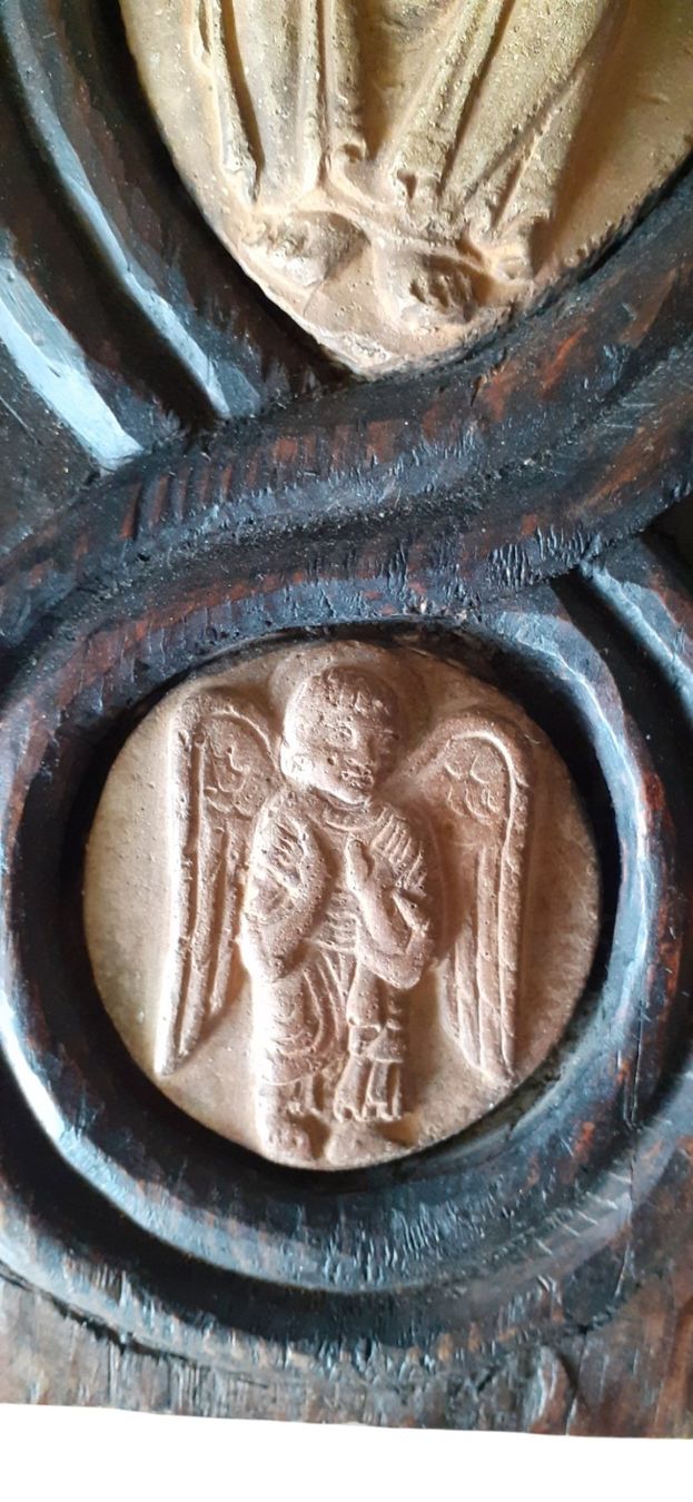 Sculture & Statue: Antikes Kreuz Vier Evangelisten – Usato da Mörschwil venduto da antiksalon 7