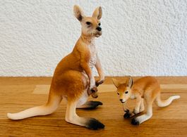 SCHLEICH - Känguru Familie 14756 14608