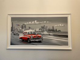 Havana Leinwandbild inkl. Rahmen 98/53