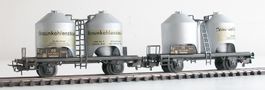 Märklin 2 Kohlenstaubwagen der DB Spur H0