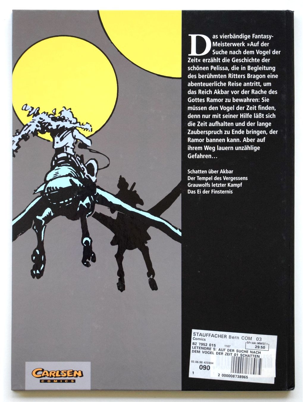Fumetti: Loisel Suche nach dem Vogel 1 Schatten Akbar Comic-Sammlung – Usato da Dulliken venduto da ichwettichhett 6
