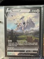 Pokémon Arceus V Karte SWSH204 guter Zustand
